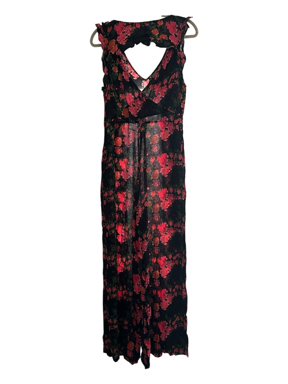 Tracy Reese Floral jumpsuit for Anthropologie Size Large